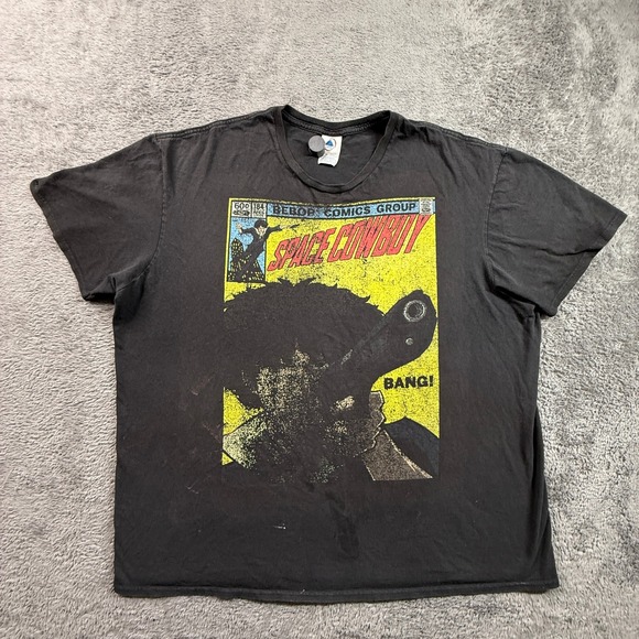 Delta Other - Delta Cowboy Bebop T-Shirt Mens XXL Black Good Vintage Spike Comic Art Tee
